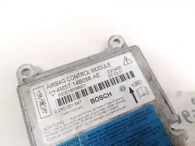 Автозапчасти б/у блок управления подушками безопасности за ford focus c-max (cap) 1.8 tdci turbodiesel cat ссылки oem iam 4m5t14b056ae  0285001847