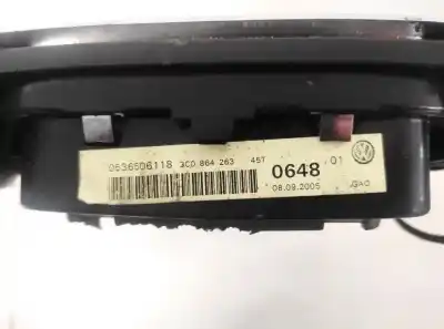 Pezzo di ricambio per auto di seconda mano plastiche per volkswagen passat b6 variant (3c5) 2.0 fsi riferimenti oem iam 3c0864263  0536506118
