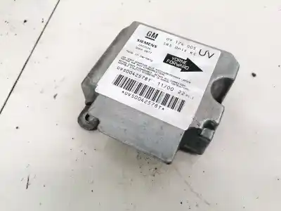 Second-hand car spare part airbag control unit for opel zafira a 2.0 16v di oem iam references 09174005