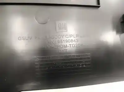 Pezzo di ricambio per auto di seconda mano plastiche per opel mokka / mokka x (j13) 1.7 cdti (_76) riferimenti oem iam 95190843  