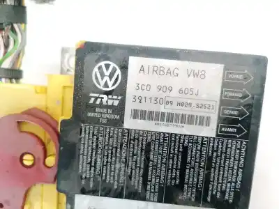Автозапчасти б/у блок управления подушками безопасности за volkswagen passat b6 variant (3c5) 2.0 tdi 4motion ссылки oem iam 3c0909605j  003a2p10ltrw