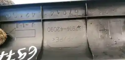 Second-hand car spare part plastics for toyota rav 4 (a3) 2.2 turbodiesel cat oem iam references 6791442090  67914-42090