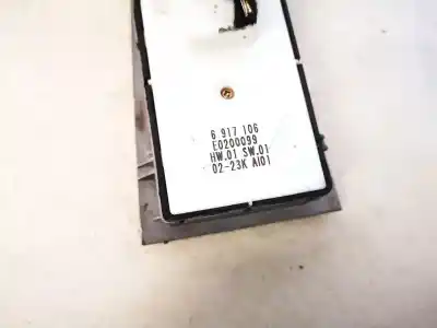 Peça sobressalente para automóvel em segunda mão botão / interruptor elevador vidro dianteiro esquerdo por bmw 7-series, e65 / e66 / e67 /e68 2001.11 - 2008.06 730 d 160kw 2002.10 - 2008.06 referências oem iam 6917106  e0200099