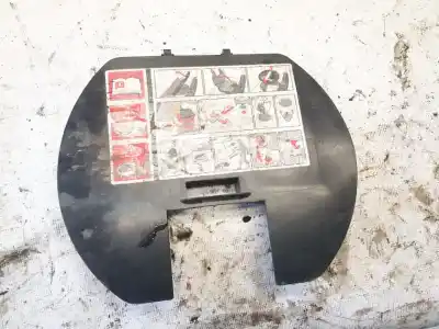 Peça sobressalente para automóvel em segunda mão plásticos por renault clio, 2009.06 - 2012.11 facelift 1.2 16v 76kw 2010.09 - 2012.11 referências oem iam 1404933