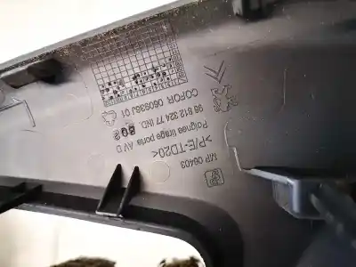 Gebrauchtes Autoersatzteil kunststoffe zum citroen berlingo cuadro 1.6 16v hdi oem-iam-referenzen 9681232477  