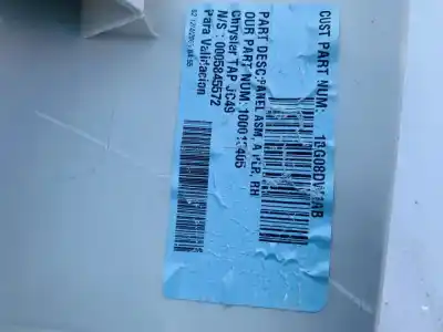 Pezzo di ricambio per auto di seconda mano plastica per dodge journey 2.0 16v crd cat riferimenti oem iam 1bg08dw1ab  