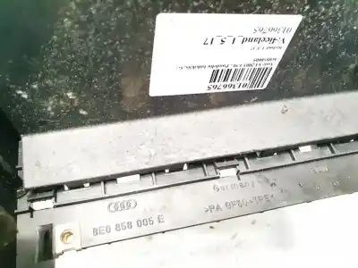 Автозапчастина б/у пластика для audi a4 b6 (8e2) 1.9 tdi quattro посилання на oem iam 8e0858005  