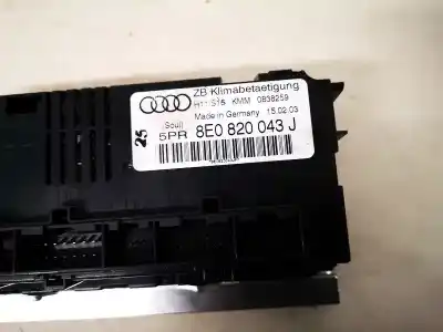 Автозапчасти б/у климат-контроль за audi a4 b6 (8e2) 1.9 tdi quattro ссылки oem iam 8e0820043j  