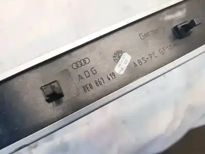 Автозапчастина б/у пластика для audi a4 b6 (8e2) 2.5 tdi quattro посилання на oem iam 8e0867419  