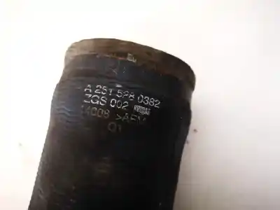 Second-hand car spare part intercooler pipe for mercedes clase r (w251) 3.0 cdi cat oem iam references a2515280382  