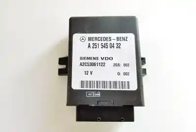 Second-hand car spare part electronic module for mercedes clase r (w251) 3.0 cdi cat oem iam references a2515450432