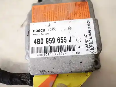 Автозапчастина б/у блок управління подушками безпеки для audi a6 avant (4b5) 1.8 t посилання на oem iam 4b0959655j  0258001307