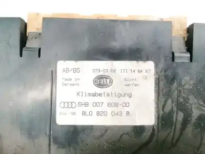 Second-hand car spare part climate control for audi a4 avant (b5) 1.9 tdi oem iam references 8l0820043b  5hb00760800