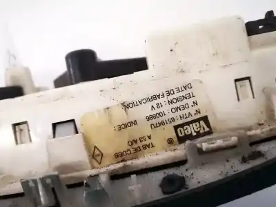 Автозапчастина б/у клімат-контроль для renault megane i scenic (ja0) 1.9 dti diesel cat посилання на oem iam 651947u  100886
