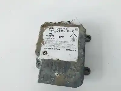 Peça sobressalente para automóvel em segunda mão centralina de airbag por volkswagen polo (9n1) 1.4 16v referências oem iam 1c0909605k