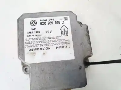 Автозапчасти б/у блок управления подушками безопасности за volkswagen passat variant (3b6) 1.9 tdi ссылки oem iam 6q0909605c  5wk42900