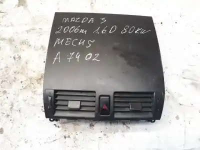 Peça sobressalente para automóvel em segunda mão grelha / difusor de ar por mazda 3 (bk) 1.6 di turbo referências oem iam 
