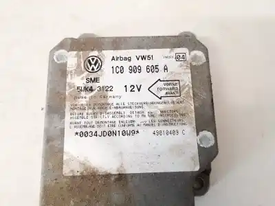Second-hand car spare part airbag control unit for seat toledo (1m2) 1.9 tdi oem iam references 1c0909605a  5wk43122