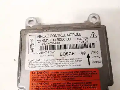 Автозапчасти б/у блок управления подушками безопасности за ford focus c-max (cap) 1.6 tdci cat ссылки oem iam 4m5t14b056bj  0285001552