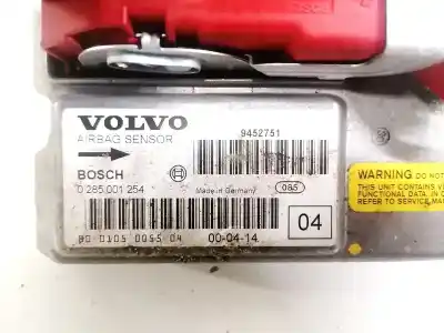Автозапчасти б/у блок управления подушками безопасности за volvo v70 ii (285) 2.5 tdi ссылки oem iam 0285001254  9452751