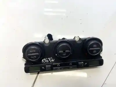 Peça sobressalente para automóvel em segunda mão comando de sofagem (chauffage / ar condicionado) por volkswagen golf v (1k1) 2.0 fsi referências oem iam 