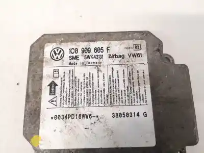 Автозапчасти б/у блок управления подушками безопасности за skoda superb (3u4) 1.9 tdi ссылки oem iam 1c0909605f  5wk43131
