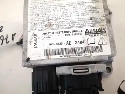 Pièce détachée automobile d'occasion boitier de commande d'airbag pour jaguar x-type wagon 2.0 d classic références oem iam 4x4314b321ae  4x43-14b321-ae