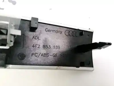 Автозапчастина б/у пластика для audi a6 c6 (4f2) 2.0 tdi посилання на oem iam 4f2853189  