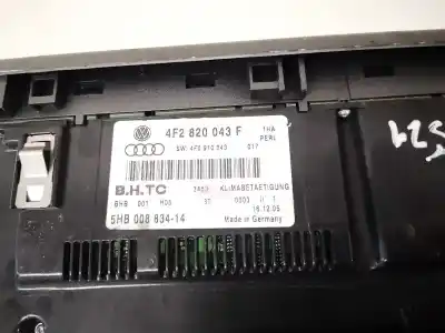 Автозапчасти б/у климат-контроль за audi a6 c6 (4f2) 2.0 tdi ссылки oem iam 4f2820043f  4f0910043