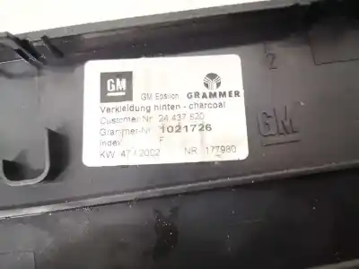 Автозапчастина б/у пластика для opel vectra c (z02) 2.2 dti 16v (f69) посилання на oem iam 24437820  