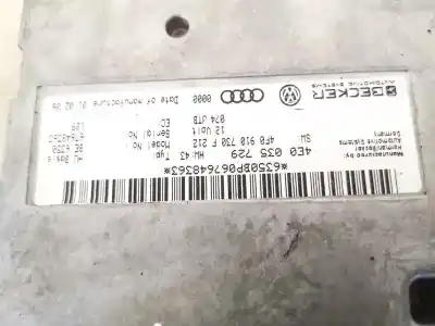 Автозапчасти б/у электронный модуль за audi a6 avant (4f5) 3.0 tdi quattro ссылки oem iam 4e0035729  4e0910730f