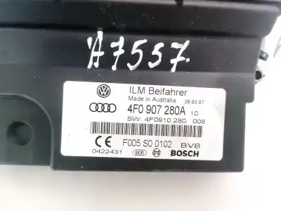 Автозапчасти б/у электронный модуль за audi a6 c6 (4f2) 2.0 tdi ссылки oem iam 4f0907280a  f005s00102