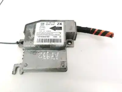 Peça sobressalente para automóvel em segunda mão centralina de airbag por opel meriva b 1.7 16v cdti referências oem iam 13158713