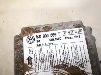 Автозапчастина б/у блок управління подушками безпеки для skoda octavia combi (1z5) 1.9 tdi dpf посилання на oem iam 1k0909605t  5wk43412