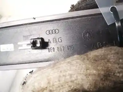 Автозапчастина б/у пластика для audi a4 avant (8e) 2.0 tdi quattro (dpf) посилання на oem iam 8e0867410  