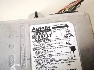 Автозапчасти б/у блок управления подушками безопасности за renault megane ii (bm0/1_, cm0/1_) 1.5 dci ссылки oem iam 8200411004  604289600