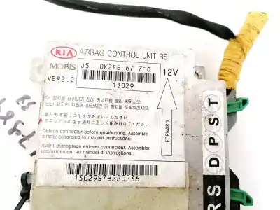 Автозапчасти б/у блок управления подушками безопасности за kia carens 2.0 crdi ex monovolumen ссылки oem iam ok2fe677f0  