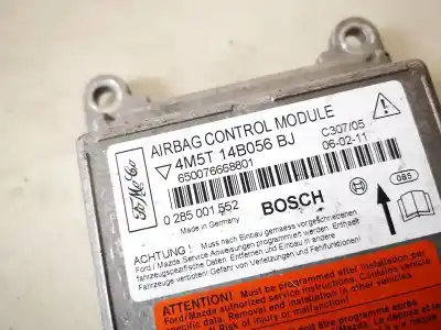 Автозапчасти б/у блок управления подушками безопасности за ford focus c-max (cap) 1.6 tdci cat ссылки oem iam 4m5t14b056bj  0285001552