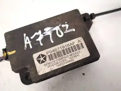 Автозапчастина б/у електронний модуль для chrysler sebring (js) 2.0 crd посилання на oem iam p04671918af  