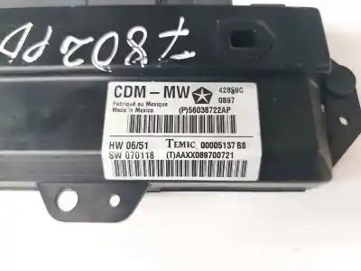 Автозапчастина б/у електронний модуль для chrysler 300c (lx, le) 3.0 crd посилання на oem iam 56038722ap  42859c