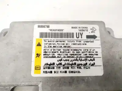 Автозапчасти б/у блок управления подушками безопасности за opel antara 2.0 cdti cat (z 20 dmh / llw) ссылки oem iam 96866798  hcauy4328