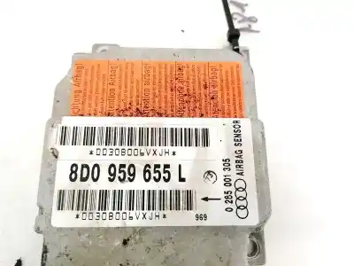 Second-hand car spare part airbag control unit for audi a4 avant (b5) 1.9 tdi oem iam references 8d0959655l  0285001305