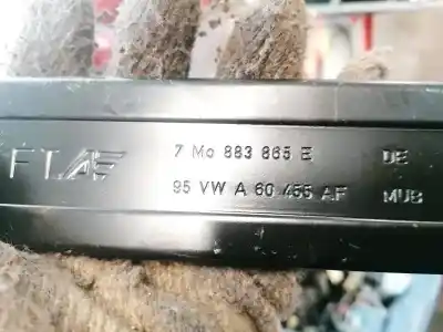 Pezzo di ricambio per auto di seconda mano plastica per ford galaxy (vx) 1.9 tdi cat riferimenti oem iam 7m0883865e  95vwa60455af