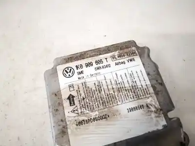 Автозапчасти б/у блок управления подушками безопасности за skoda octavia ii combi (1z5) 1.6 lpg ссылки oem iam 1k0909605t  5wk43412