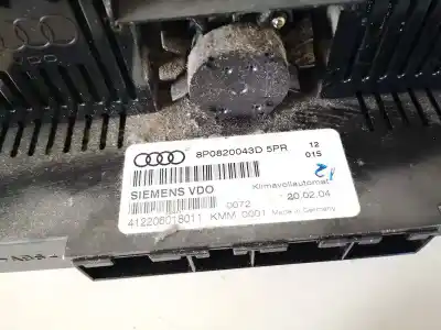 Автозапчасти б/у климат-контроль за audi a3 (8p) 2.0 16v fsi ссылки oem iam 8p0820043d  412206018011
