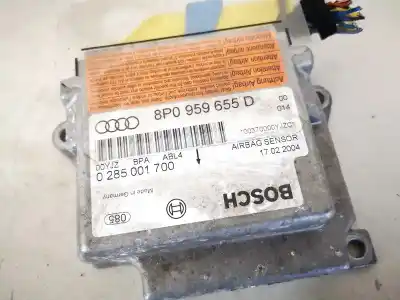 Автозапчасти б/у блок управления подушками безопасности за audi a3 (8p) 2.0 16v fsi ссылки oem iam 8p0959655d  0285001700