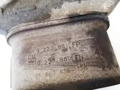 Second-hand car spare part engine support for opel meriva 1.6 cat (z 16 se / l55) oem iam references 9227881fp  9227880fn