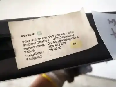 İkinci el araba yedek parçası plastik için audi a8 (4e2) 3.7 quattro oem iam referansları 8e0862639  01705140