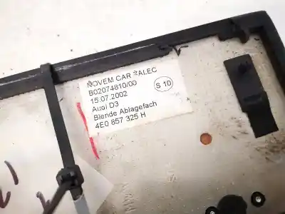 Автозапчастина б/у пластика для audi a8 (4e2) 3.7 quattro посилання на oem iam 4e0857325h  