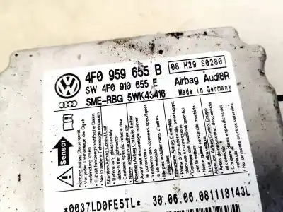 Second-hand car spare part airbag control unit for audi a6 c6 (4f2) 2.0 tfsi oem iam references 4f0959655b  4f0910655e